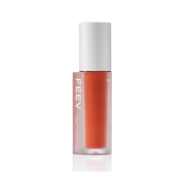 Feev Hyper-Fit Color Drop | Dewy, Glossy Lip Gloss with 44% moisturizing serum | Long-Lasting, lightweight Lip Stain | Vegan Lip Tint & Safe for Sensitive Skins | K-Beauty (No Makeup)