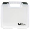 ArtBin 6972AB 10 inch Quick View Deep Base Carrying Case, Portable Art & Craft Organizer with Handle, [1] Plastic Storage Case, Translucent