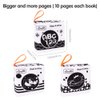 TUMAMA Baby Toys 0 3 6 to 12 Months,Soft Cloth Books for Babies, My First Soft Books Early Education Toys,Preschool Bath Toys,3 Pack