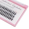 Bodermincer 8-20mm to Choose 0.07 Thickness 20D Cluster False Eyelashes Natrual Mink Hair Silk Lashes Eyelash Extensions Fake Lashes (14mm)