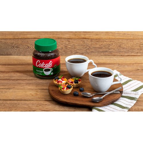 Colcafé Instant Decaf Coffee Jar | Same Great Taste, No Caffeine | Ready in Seconds | 100% Colombian Coffee | 3 Ounce (Pack of 1)