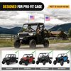 Nilight UTV Whip Light Mount 2PCS Flag Antenna Mounting Brackets Adjustable for Pro-fit Cage Compatible with Polaris Ranger General Can am Defender Commander Maverick Trail/Sport, 2 Years Warranty