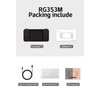 RG353M Metal Retro Game Handheld Game Console with Android 11 64bit Linux System 3.5’’ IPS Touch Screen Built-in 64G TF and Hall joystick