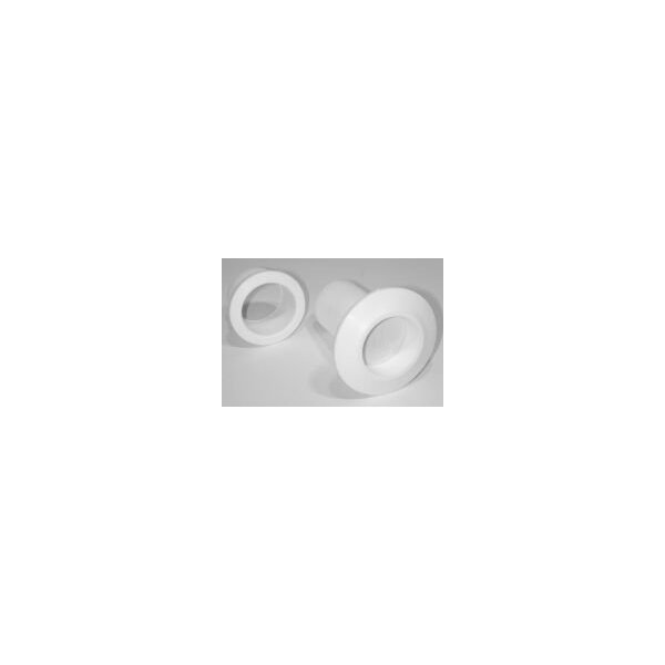 Replacement Boat Parts White Recessed Push-Together Scupper