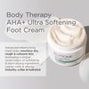 GLYTONE AHA+ Ultra Softening Foot Cream With 29.5 Glycolic Acid & Lactobionic Acid, At-Home Treatment, Exfoliate, Hydrate, Retexturize, Callused Skin, 1.7 oz.