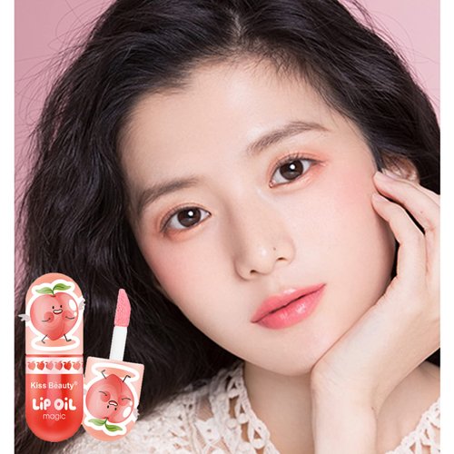 Hydrating Plumping Lip Gloss, Temperature Color Changing Long Lasting Moisturizing Lip Care Lip Oil Gloss, Transparent Nourishing Lip Plumper Oil for Women and Girls (3PCS)