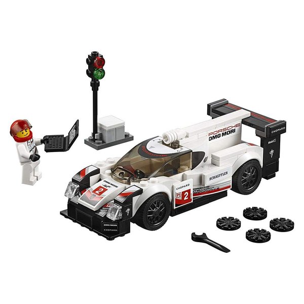 LEGO 6212618 Speed Champions Porsche 919 Hybrid 75887 Building Kit (163 Piece), Multicolor