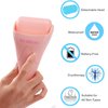 2 PACK Ice Roller for Face and Body Massage, Facial Roller Skin Care Tool for Reduce Wrinkles and Puffiness, Migraine Pain Relief and Skin Tighten, Cold Therapy for Cooling and Calming.(Pink+Green)
