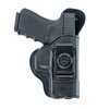 Maxx Carry IWB Leather Gun Holster for Springfield XDS 4 inch 9 mm, XDE 3.3 inch 9mm/.45ACP or 3.8 inch 9 mm | Walther PK380, Black, Right Hand Draw