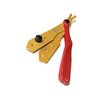 Red and Gold Unique Design Men's Straight Edge Razor Hair, Mustache, and Eyebrows Cutting Folding Razor Light- Weight Easy to Use