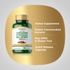 Piping Rock Ceylon Cinnamon Gymnema Mulberry Complex | 2000mg | 180 Capsules | Herbal Supplement | Concentrated Extract | Non-GMO, Gluten Free