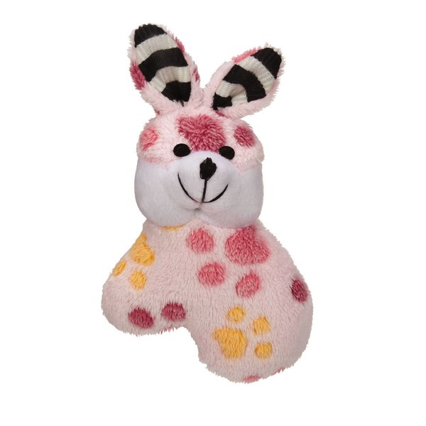 Zanies Silly Squad Dog Toys, Bunny, 5"