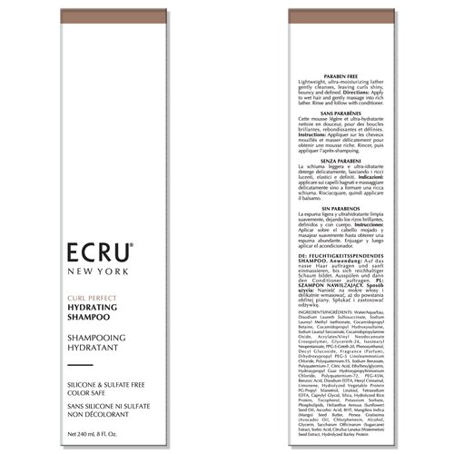 ECRU NEW YORK Curl Perfect Hydrating Shampoo 24oz