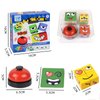 Face Changing Magic Cubes Game Face Blocks Game Face Change Cube Game Expression Matching Block Puzzles Building Cubes Toy Educational Puzzles Toy Family Board Games for Child & Adults (with Bell)
