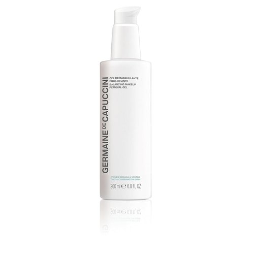 Germaine de Capuccini | OPTIONS - Balancing Facial Cleansing Gel - hydrating facial cleanser gel - Makeup Removal Gel - Deep cleansing gel - all skin types - 6.8 oz
