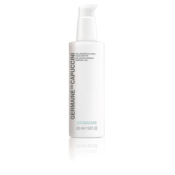 Germaine de Capuccini | OPTIONS - Balancing Facial Cleansing Gel - hydrating facial cleanser gel - Makeup Removal Gel - Deep cleansing gel - all skin types - 6.8 oz