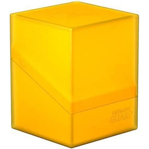 Ultimate Guard Boulder 100+, Deck Case for 100 Double-Sleeved TCG Cards, Sapphire, Secure & Durable Storage for Trading Card Games, Soft-Touch Finish