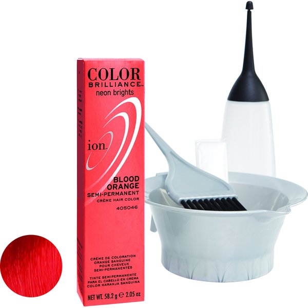Ion Blood Orange Semi Permanent Hair Color Blood Orange