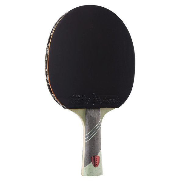JOOLA Omega Speed - Table Tennis Racket for Advanced Training with Flared Handle - Tournament Level Ping Pong Paddle with Vizon Table Tennis Rubber- Designed for Speed, green