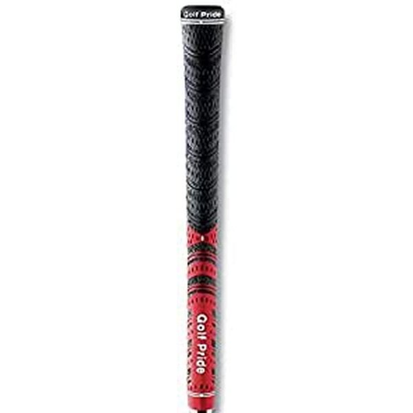 Golf Pride MCC New Decade MultiCompound Golf Grip, Midsize, Red/Black
