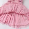 Flower Girls Sequin Polka Dot Tutu Dress for Kids Baby First Communion Birthday Party Wedding Dresses Toddler Princess Pageant Formal Baptism Ruffle Tulle Ball Gown Pink Dots - Kids Dress 5-6 Years