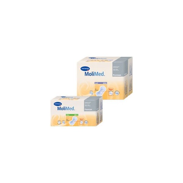 Hartmann-Conco Inc MoliMed Midi Incontinence Pad, Non-woven, Latex-free, White, 1 Count