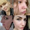 Silver Angel Nose Piercing Kit Gold Color 20G Nose Stud Disposable 16L Steel Needles Piercing Safety Self Body Piercing Kit Tool (2 Pack)