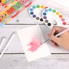 50pcs Watercolor Paper, 4x6 Inch 100% Cotton Watercolor Paper Acid Free Watercolor Paper Cards for Students Artists Sketch Art Test (Rough Textured)