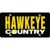 Stockdale Iowa Hawkeyes Country SD Deluxe Laser Cut License Plate Tag University of