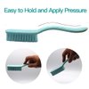 Nail Brush Foot Brush Curved Handle Grip Hand Fingernail Scrub Brush Home Laundry Cleaning Shoes Clothes Toes Nails Feet Scrubber,4 PCS