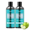 Kundal Pro Deep Cleansing & Oily Scalp [Apple Green Tea] Hair Shampoo - Sensitivity Care, Reduce Flakes, Relieves Scalp Shampoo 600ml (10.8 Fl Oz x 2ea)
