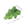 Beaupretty Fake Lettuce Leaves,Artificial Vegetables Lettuces Alligator Hair Clip Vegetable Hairpin Hair Clip Cute Hair Accessories Sweet Barrette Creative Party Headdress for Women Girls