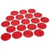 American Greetings Red Party Supplies, Round Paper Dessert Plates (20-Count)