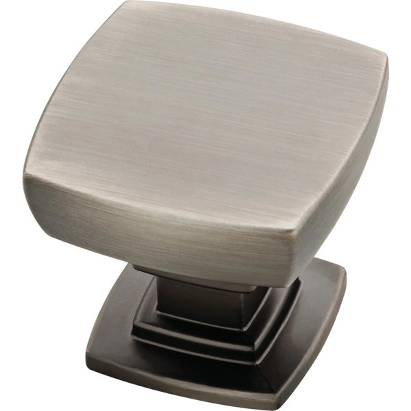 Franklin Brass Webber (10-Pack) Cabinet Knobs Heirloom Silver Drawer Knobs Kitchen Cabinet Knobs for Dresser Drawers Pulls and Knobs 1-1/8" Closet Door Knobs P29542K-904-B