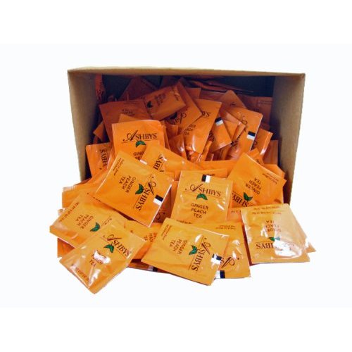 Ashbys Ginger Peach Tea Bags, 200 Count Box