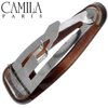 Camila Paris CP1309/2 French Hair Barrettes Clips, Snap Hair Slides Clic Clac for Women, Styling Girls Side Slide-in Metal Pin Hair Accessories for Women. Strong Hold, No Slip Grip, Made in France