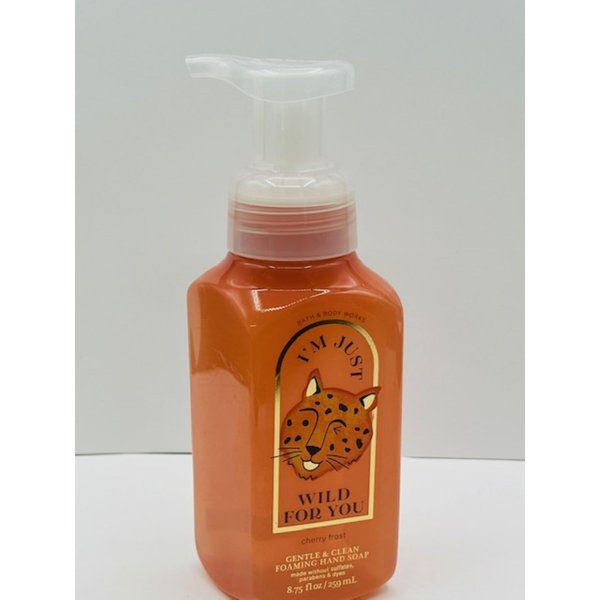 Cherry Frost Gentle Foaming Hand Soap 8.75 Ounce I'm Just Wild For You Pump Bottle Wash