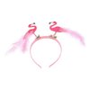Yardenfun Flamingo Headband Pink Hair Accessories Pink Party Supplies Hawaiian Hair Accessories Tropical Headbands Flamingo Head Band Pink Flamingo Headband Summer Party Supply Party Props