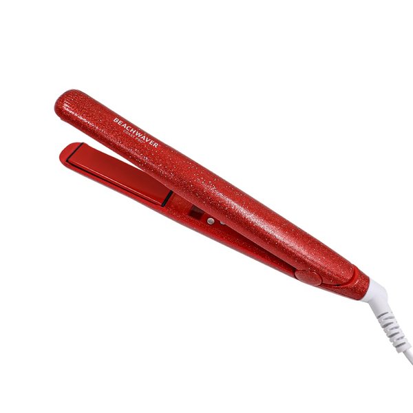 Beachwaver Coast Pro Ceramic Flat Iron - Red Glitter |