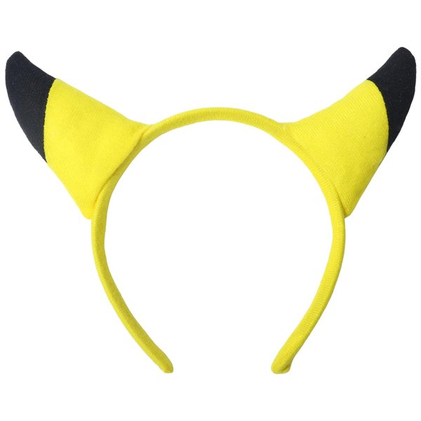 TMMEQ Yellow Cartoon Ears Headband-Plush Headband Halloween Christmas Festival Theme Party Anime Cosplay Costume Headbands, 1 size