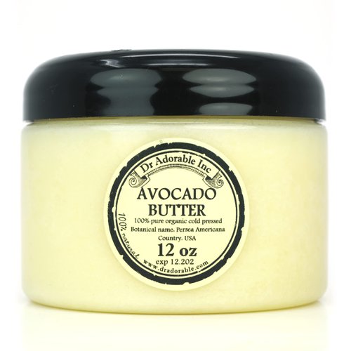 Dr Adorable - 12 oz - Avocado Butter - Refined Pure Natural Organic Raw