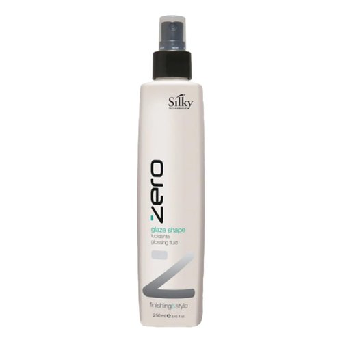 SILKY Technobasic ZERO Glaze Shape Hair Gel - Lightweight High-Gloss Gel with Non-Greasy Formula for All Hair Types - Hair Styling Gel for Radiant Shine & Smooth Texture Application - 250ml