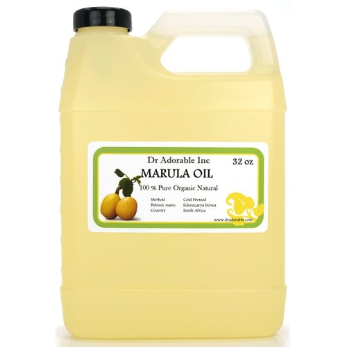 Dr Adorable - 32 oz - Marula Oil - 100% Pure Natural Organic Cold Pressed