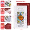 Erbacan Beginner Tarot Cards Deck-Tarot Cards with Meanings on Them-Tarot Deck with Guidebook(Free Soft Velvet Pouch Bag)