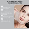 poiqeu 4Packs Rosemine Deep Collagen Anti-Wrinkle Lifting Overnight Mask Facial sheet masks with low molecular weight collagen for lifting, firming, and moisturizing