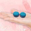 Sports Vision's 3 Pieces New Macaroon Dark Blue Contact Lens Storage/Soaking Case CE Marked