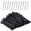 Wood By Mile Black Medium Size Hair Bobby Pins French Hair Clip for Women and Girls (Pack of 36)