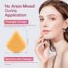 48-Count Compressed Facial Sponges, Disposable Face Sponges, AIDEA Reusable Makeup Remover Pads,100% Natural Cellulose Cosmetic Sponges for Facial Cleansing, Exfoliating, Mask Removal, Turmeric Pads