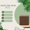 Natural Olive Oil Soap bars with Organic Ingredients, Vegan Soap, Moisturizing, Handmade, Scented With Essential Oils, Body Soap Bars for Women and men (Amber) (Pack of 4 Bars) 17.6 Ounce