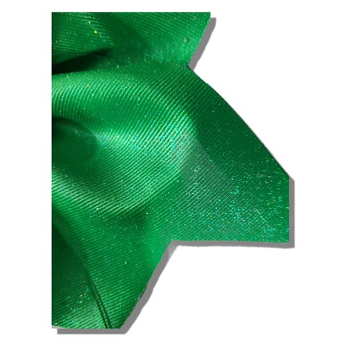 Cheer bows AZBOWS Green Super Sparkle Glitter Hair Bow